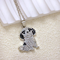 Fashion Shih Tzu Rhinestone Necklace - 3 Options