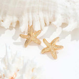 Fashion Starfish Stud Earrings - 6 Options