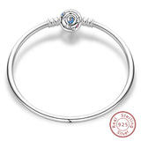 925 Sterling silver 17-20CM Charm Bracelet - Various Designs