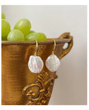 925 Sterling Silver Drop Freshwater Pearl Earrings - 2 Colours