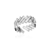 Stainless Steel Resizable Open Ring - 31 Options