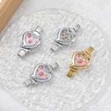 Stainless Steel Heart Italian Charm Watch - 29 Options