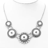 Fashion 18mm Snap Necklace - 10 Options
