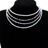Fashion Seed Bead Choker Necklace - 28 Options