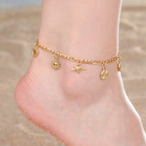 Stainless Steel Charm Anklet/Bracelet - 28 Options - 2 Sizes