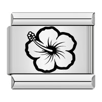 Stainless Steel Flower Italian Charm - 9 Options