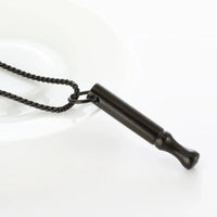 Titanium Steel Breathing Necklace - 2 Colours