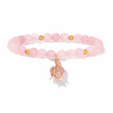 Natural Stone Heart Bracelet - 11 Options