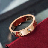 Stainless Steel Classic Cross CZ Ring - 9 Options