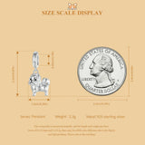 925 Sterling Silver Dog Hanging Charm - 9 Options
