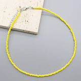 Fashion Seed Bead Choker Necklace - 28 Options