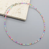 Fashion Seed Bead Choker Necklace - 28 Options