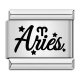 Stainless Steel Star Sign Italian Charm - 12 Options