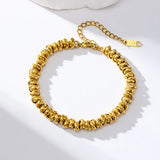 Stainless Steel Metal 2-Colour Necklace/Bracelet/Set - 2 Designs