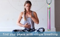 Stainless Steel  Breathing Anxiety Necklace- 2 Options - 5 Colours