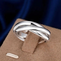 925 Sterling Silver Russian Wedding Ring