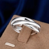 925 Sterling Silver Russian Wedding Ring