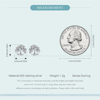 925 Sterling Silver Tree of Life Earrings/Bracelet