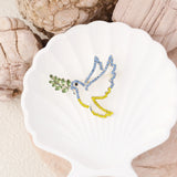 Fashion Dove Enamel Brooch - 4 Options