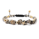 19cm Irregular Chip Stone Bracelet - 16 Options