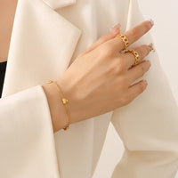 Stainless Steel Heart Necklace or Bracelet - 2 Colours