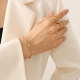 Stainless Steel Heart Necklace or Bracelet - 2 Colours