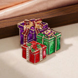 Fashion Christmas Colourful Enamel Brooch - 4 Options