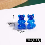Fashion Candy Colours Duck/Bear Earrings - 25 Options
