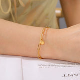 Stainless Steel Charm Anklet/Bracelet - 28 Options - 2 Sizes