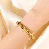 Stainless Steel Metal 2-Colour Necklace/Bracelet/Set - 2 Designs