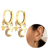 925 Sterling Silver & Gold Plated Hoop Earrings - 73 Options