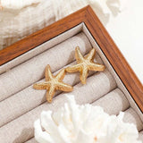 Fashion Starfish Stud Earrings - 6 Options