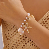 Fashion Ocean Themed Imitation Pearl Necklace/Bracelet/waist chain - 8 Options