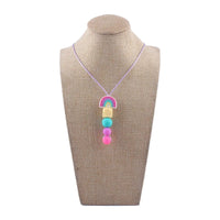 Food Grade Silicone Rainbow/Koala Bead Chew Necklace - 11 Options