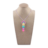 Food Grade Silicone Rainbow/Koala Bead Chew Necklace - 11 Options