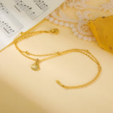 Stainless Steel Charm Anklet/Bracelet - 28 Options - 2 Sizes