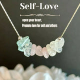 Fashion "Motherhood" Natural Crystal Necklace