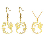 Stainless Steel Hummingbird Earrings or Set - 2 Colours