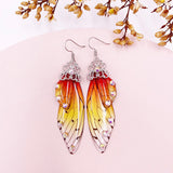 Handmade Fairy Wing Drop Earrings - 54 Options