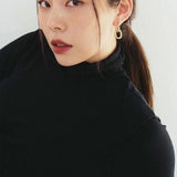 925 Sterling Silver Irregular Loop Earrings - 4 Options