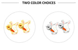 Stainless Steel Small Flat Back Animal Earrings - 20 Options