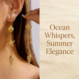 Fashion Sea Themed Long Drop Earrings - 2 Options