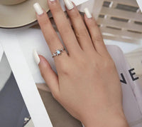925 Sterling Silver Vine Opal Ring