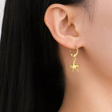 Stainless Steel Hoop Earrings - 2 Colours - 12 Designs