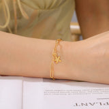 Stainless Steel Charm Anklet/Bracelet - 28 Options - 2 Sizes