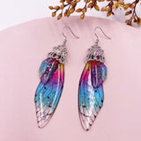 Handmade Fairy Wing Drop Earrings - 54 Options