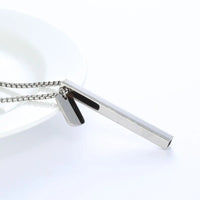 Stainless Steel Mindful Breathing Necklace - 5 Colours
