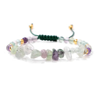19cm Irregular Chip Stone Bracelet - 16 Options