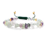 19cm Irregular Chip Stone Bracelet - 16 Options