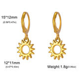 Stainless Steel Hoop Earrings - 2 Colours - 12 Designs